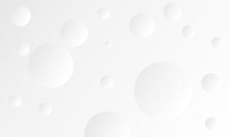 white abstract background with white color bubble pattern. suitable for website design, banner vector