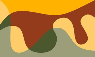Fondo abstracto de tono tierra con patrón curvo. diseño para papel tapiz, afiche, pancarta vector