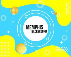 geometric memphis style abstract background. used for journal cover designs, wallpapers, posters vector