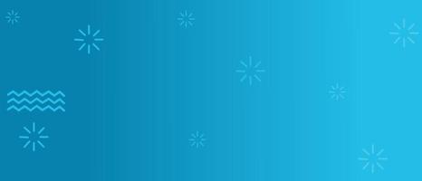 banner with blue gradient background vector