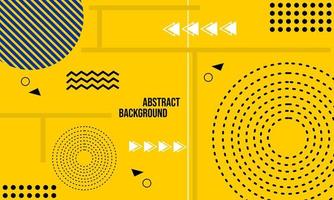 yellow color geometric background with dynamic pattern. used to design banners, websites, posters. vector