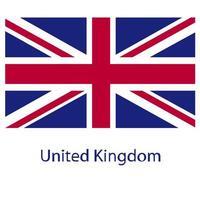 Grunge UK flag.Vector British flag. UK flag in grungy style.Vector Union Jack grunge flag. vector