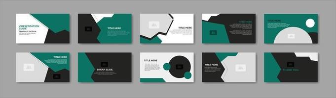 Business presentation template design. Minimalis, modern and keynote vector illustration