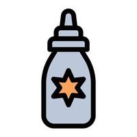 bottle vector illustration on a background.Premium quality symbols.vector icons for concept and graphic design.