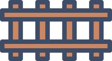 rail track vector illustration on a background.Premium quality symbols.vector icons for concept and graphic design.