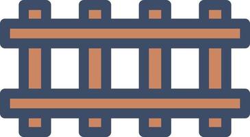 rail track vector illustration on a background.Premium quality symbols.vector icons for concept and graphic design.