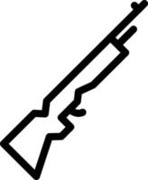 ilustración de vector de pistola de tiro en un fondo. símbolos de calidad premium. iconos vectoriales para concepto y diseño gráfico.