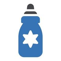 bottle vector illustration on a background.Premium quality symbols.vector icons for concept and graphic design.