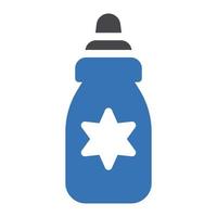 bottle vector illustration on a background.Premium quality symbols.vector icons for concept and graphic design.