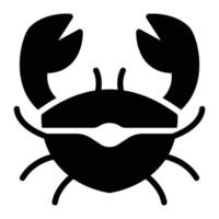 crab vector illustration on a background.Premium quality symbols.vector icons for concept and graphic design.