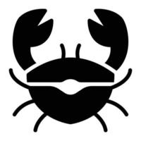 crab vector illustration on a background.Premium quality symbols.vector icons for concept and graphic design.