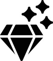 ilustración de vector de diamante en un fondo. símbolos de calidad premium. iconos vectoriales para concepto y diseño gráfico.