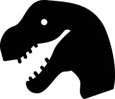 Ilustración de vector de dinosaurio en un fondo. Símbolos de calidad premium. Iconos vectoriales para concepto y diseño gráfico.