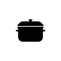 pot logo icon design template vector