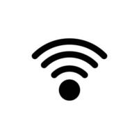 wifi icon design template vector