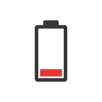 battery icon design template vector