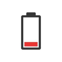 battery icon design template vector