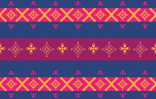 Abstract geometric and tribal patterns, usage design local fabric patterns, Design inspired by indigenous tribes. geometric Vector illustration