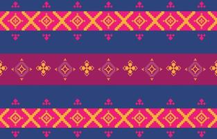 Abstract geometric and tribal patterns, usage design local fabric patterns, Design inspired by indigenous tribes. geometric Vector illustration