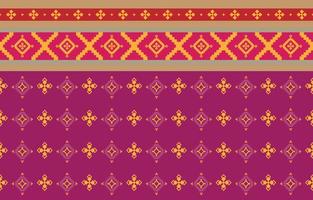 Abstract geometric and tribal patterns, usage design local fabric patterns, Design inspired by indigenous tribes. geometric Vector illustration