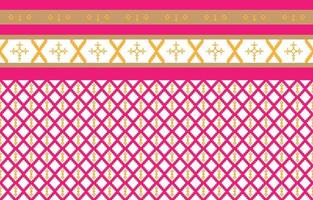 Abstract geometric and tribal patterns, usage design local fabric patterns, Design inspired by indigenous tribes. geometric Vector illustration