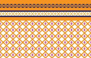 Abstract geometric and tribal patterns, usage design local fabric patterns, Design inspired by indigenous tribes. geometric Vector illustration