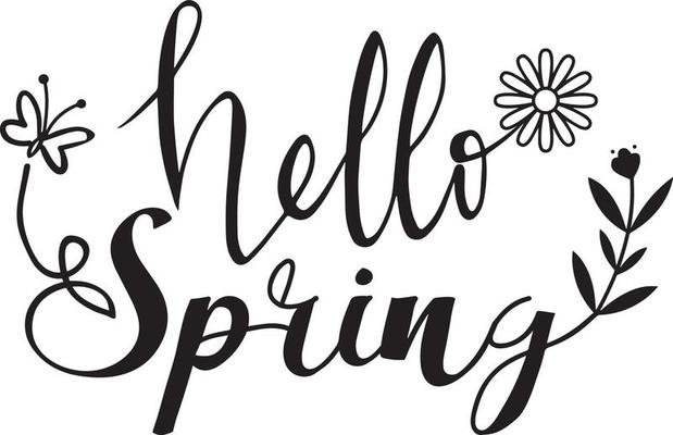 Welcome Spring Vector Art, Icons, and Graphics for Free Download