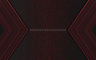 Abstract elegant dark luxury background with red shiny and glitter element vector