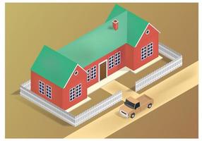 isometric home vector illustration