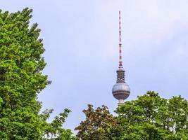 torre de tv hdr en berlín