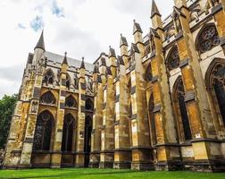 HDR Westminster Abbey church in London photo