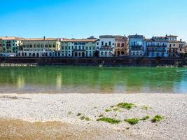 hdr río adigio en verona foto