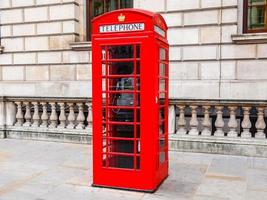 HDR London telephone box photo