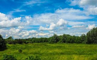 HDR English country landscape photo