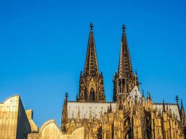 HDR St Peter Cathedral in Koeln photo