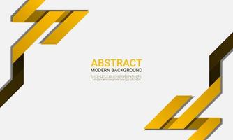 Abstract modern background with yellow stripes. Vector illustration.