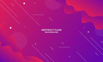 Abstract purple gradient fluid liquid background. vector