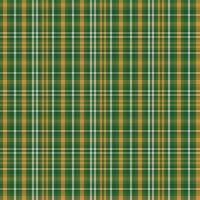 Tartan plaid pattern with texture and summer color. vector