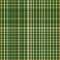 Tartan plaid pattern with texture and summer color. vector