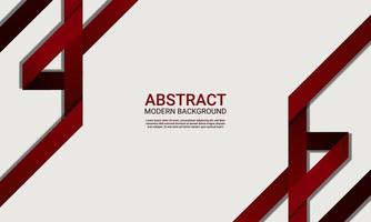 Abstract modern background with red stripes. Vector illustration.