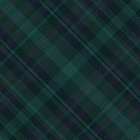 Tartan plaid pattern with texture. vector
