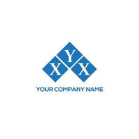 XYX letter logo design on white background. XYX creative initials letter logo concept. XYX letter design. vector