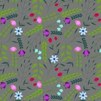 Abstract organic floral pattern background. Vector. vector