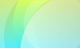 Abstract green blue gradient color design background. vector