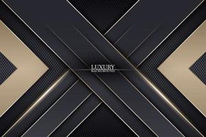 Abstract luxury stripes on dark metallic texture background. Vector. vector