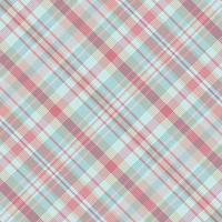 patrón de tela escocesa de tartán con textura y color de verano. vector