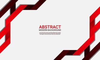 Abstract modern background with red stripes. Vector illustration.