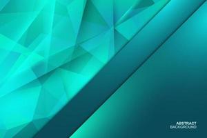 Abstract modern blue low polygon background. Vector. vector