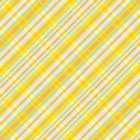 Tartan plaid pattern with texture and summer color. vector