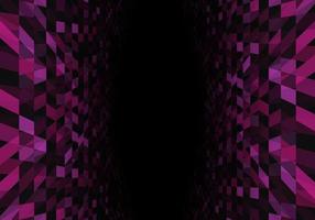 Abstract purple geometric perspective background. Vector. vector